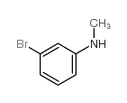 3-Bromo-N-methylaniline structure