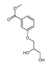 m-(2,3-Dihydroxypropoxy)benzoic acid methyl ester结构式