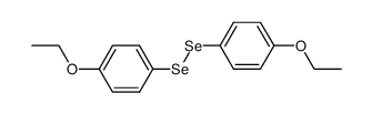 bis-(p-ethoxyphenyl)-diselenide Structure