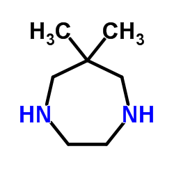 6,6-Dimethyl-1,4-diazepane结构式