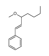 3-methoxyhept-1-enylbenzene Structure