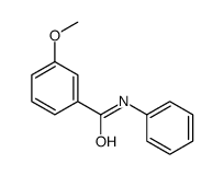 3-Methoxy-N-phenylbenzamide结构式