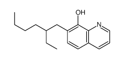 7-(2-ethylhexyl)quinolin-8-ol structure
