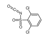 2,6-dichloro-N-(oxomethylidene)benzenesulfonamide Structure