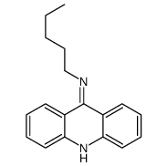 N-pentylacridin-9-amine Structure