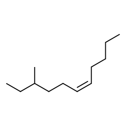 (Z)-9-Methyl-5-undecene Structure