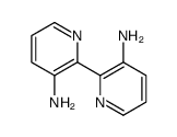 [2,2"-联吡啶]-3,3"-二胺结构式