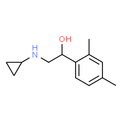 Benzyl alcohol, alpha-[(cyclopropylamino)methyl]-2,4-dimethyl- (8CI)结构式