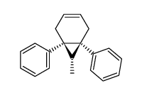 7-methyl-1,6-diphenylbicyclo[4.1.0]hept-3-ene Structure