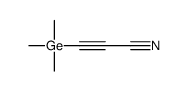 3-trimethylgermylprop-2-ynenitrile结构式