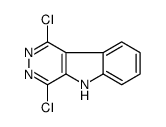 1,4-dichloro-5H-pyridazino[4,5-b]indole Structure