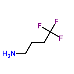4,4,4-Trifluoro-1-butanamine structure