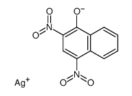 silver salt of 2,4-dinitro-1-naphthol Structure