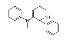 (1S)-9-methyl-1-phenyl-1,2,3,4-tetrahydropyrido[3,4-b]indole结构式