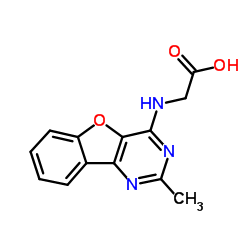 N-(2-Methyl[1]benzofuro[3,2-d]pyrimidin-4-yl)glycine Structure