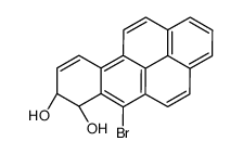 (7R,8R)-6-bromo-7,8-dihydrobenzo[a]pyrene-7,8-diol Structure