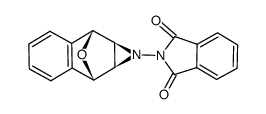 2-((1aR,2S,7R,7aS)-1a,2,7,7a-tetrahydro-1H-2,7-epoxynaphtho[2,3-b]azirin-1-yl)isoindoline-1,3-dione结构式