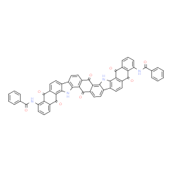 N,N'-(5,6,7,12,17,18,19,24-octahydro-5,7,12,17,19,24-hexaoxodinaphtho[2,3-i:2',3'-i']benzo[1,2-a:4,5-a']dicarbazole-1,13-diyl)bis(benzamide)结构式