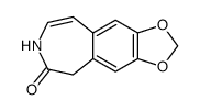 7,8-methylenedioxy-1,3-dihydro-2H-3-benzazepin-2-one Structure
