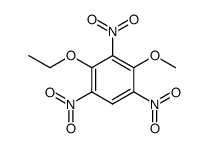 2-ethoxy-4-methoxy-1,3,5-trinitro-benzene Structure