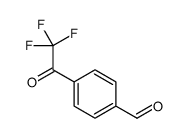 Benzaldehyde, 4-(trifluoroacetyl)- (9CI)结构式