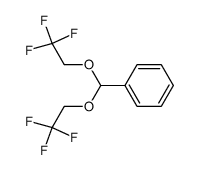 benzaldehyde bis(2,2,2-trifluoroethyl) acetal Structure