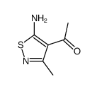 1-(5-AMINO-3-METHYLISOTHIAZOL-4-YL)ETHANONE picture