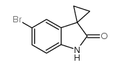 5-bromospiro[1H-indole-3,1'-cyclopropane]-2-one Structure