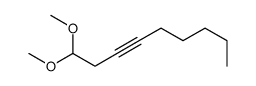 1,1-dimethoxynon-3-yne Structure