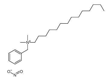 benzyl-dimethyl-tetradecylazanium,nitrite结构式
