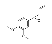 (2S,3S)-2-(3,4-dimethoxyphenyl)-3-ethenyloxirane结构式