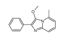 3-methoxy-5-methyl-2-phenylimidazo[1,2-a]pyridine结构式