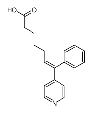 (E)-7-Phenyl-7-pyridin-4-yl-hept-6-enoic acid结构式