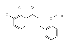 2',3'-DICHLORO-3-(2-METHOXYPHENYL)PROPIOPHENONE Structure