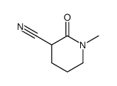 1-methyl-2-oxopiperidine-3-carbonitrile结构式