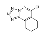 6-chloro-7,8,9,10-tetrahydrotetrazolo[5,1-a]phthalazine结构式