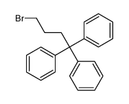 (4-bromo-1,1-diphenylbutyl)benzene Structure