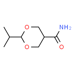 1,3-Dioxane-5-carboxamide,2-(1-methylethyl)-,cis-(9CI) Structure