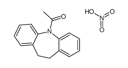 5-acetyl-10,11-dihydro-5H-dibenz[b,f]azepine nitrate structure