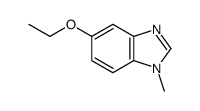 Benzimidazole, 5-ethoxy-1-methyl- (7CI) structure