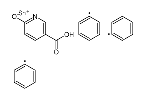 triphenylstannyl 6-oxo-1H-pyridine-3-carboxylate结构式