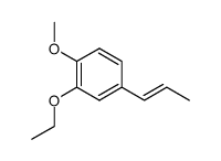 4-methoxy-3-ethoxy-1-trans-propenyl-benzene结构式
