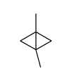 1,3-dimethylbicyclo[1.1.0]butane Structure