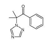 2-methyl-1-phenyl-2-(1,2,4-triazol-1-yl)propan-1-one Structure