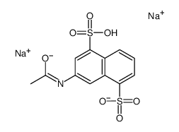 3-acetamidonaphthalene-1,5-disulphonic acid, sodium salt picture