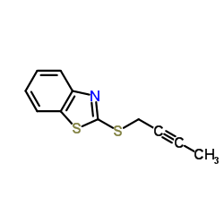 2-(2-Butyn-1-ylsulfanyl)-1,3-benzothiazole结构式