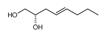 (2S)-1,2-dihydroxy-trans-4-octene Structure