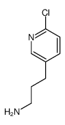 3-(6-chloropyridin-3-yl)propan-1-amine结构式