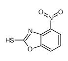 4-nitro-3H-1,3-benzoxazole-2-thione Structure