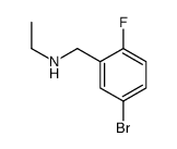 N-(5-Bromo-2-fluorobenzyl)ethanamine Structure